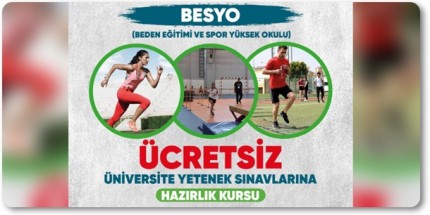 Üniversite Yetenek Sınavları İçin Gençlere Fırsat